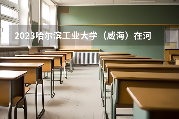 2023哈尔滨工业大学（威海）在河北招生多少人